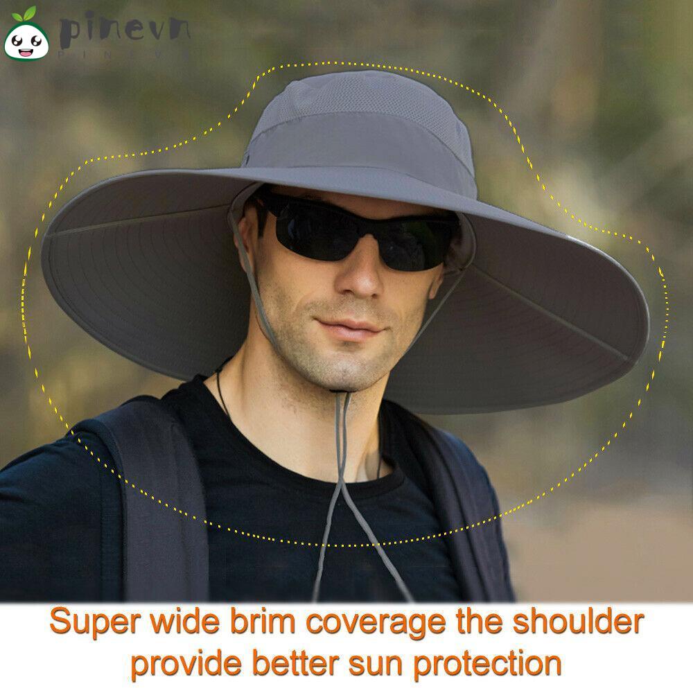 Mũ Rộng Vành Chống Nắng Chống Thấm Nước Thời Trang Đi Bộ Đường Dài