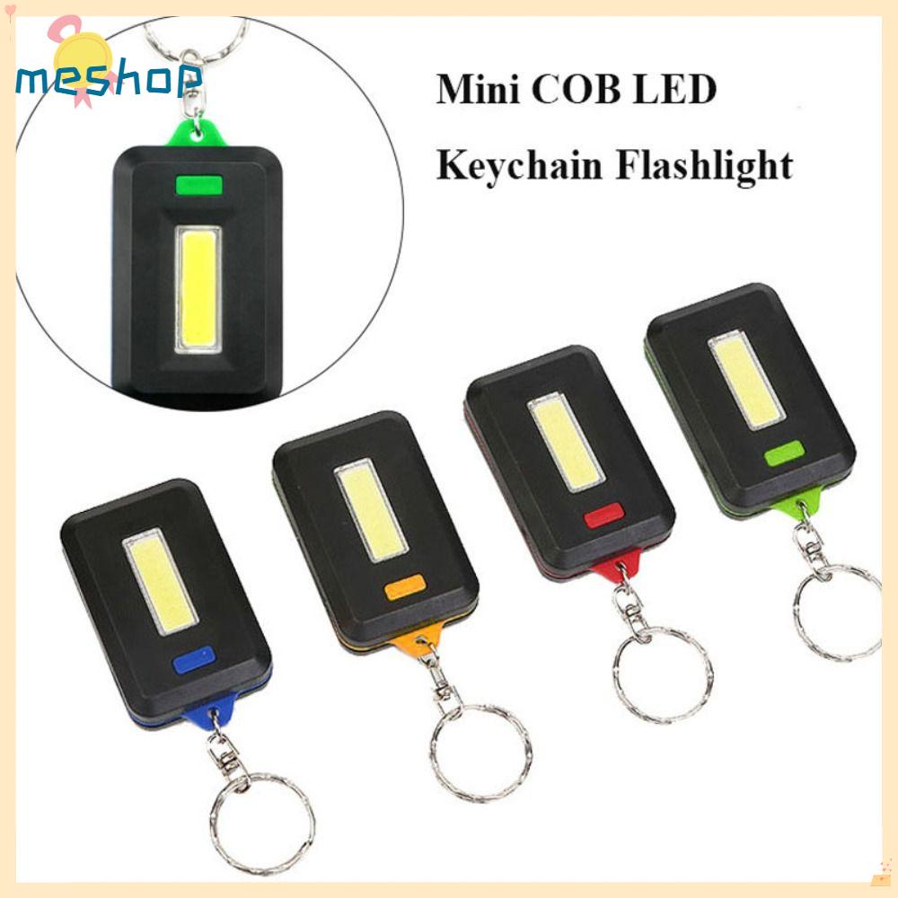 Set 2 Đèn Pin Mini 4 Màu Kèm Móc Khóa Carabiner Tiện Dụng