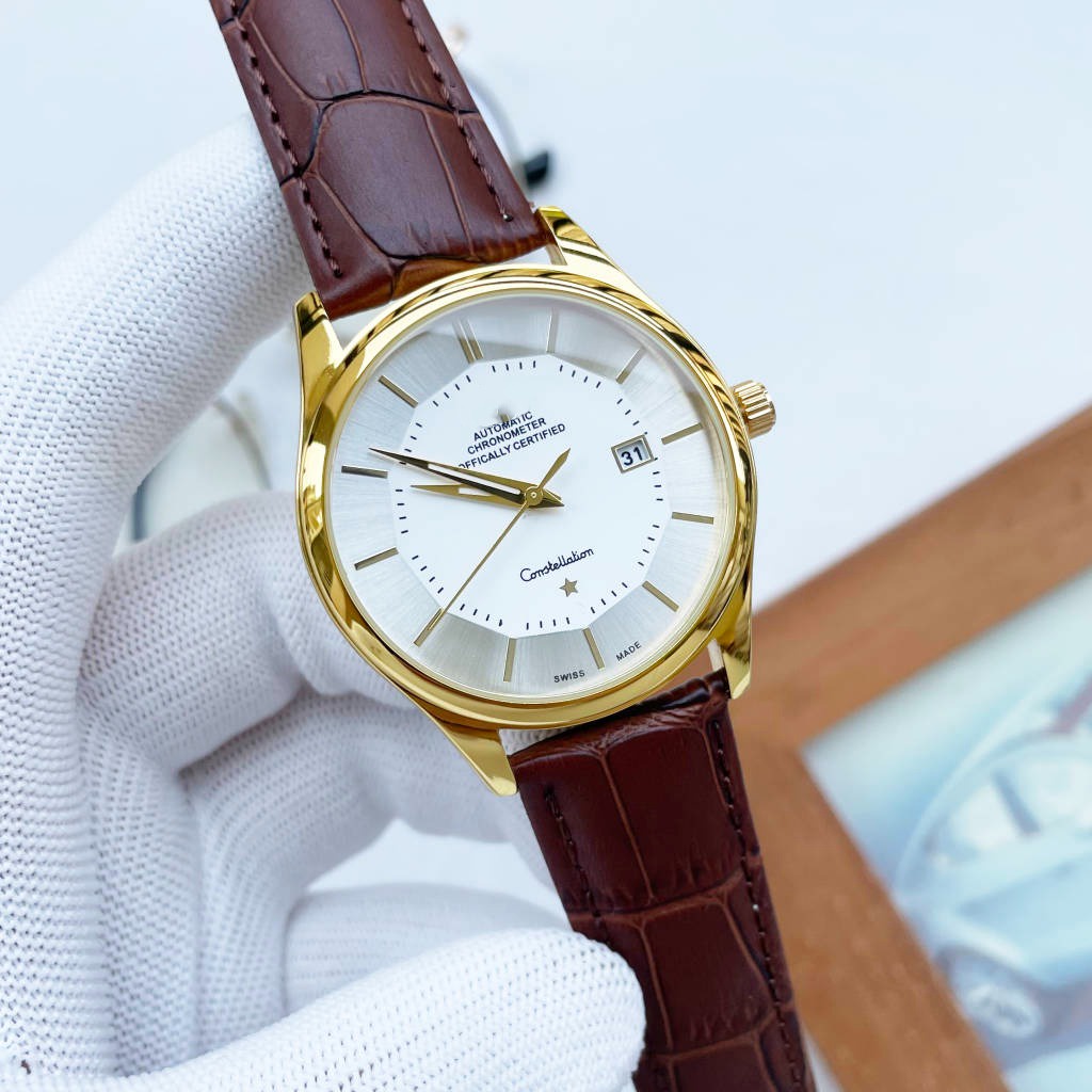 Đồng Hồ Nam Dây Da Phong Cách Vintage