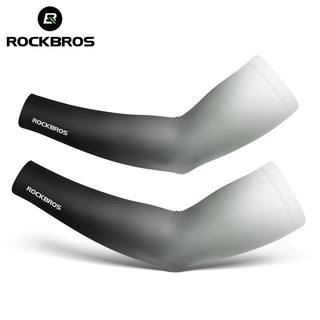 Rockbros Găng Cánh Tay Chống Nắng Bằng Lụa Lạnh Giữ Ấm Thoáng Khí