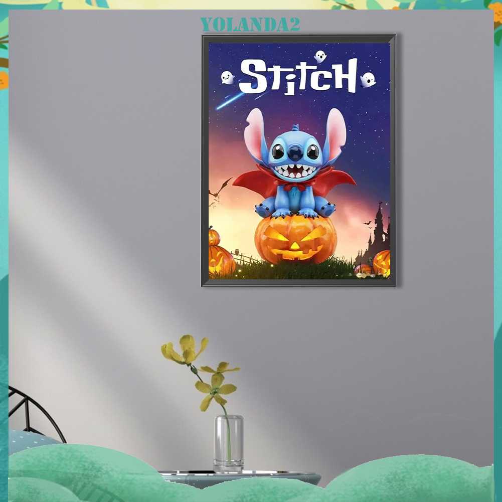 Bộ Tranh Đính Đá 5D Họa Tiết Hoạt Hình Độc Đáo DIY Dùng Trang Trí Nhà Cửa