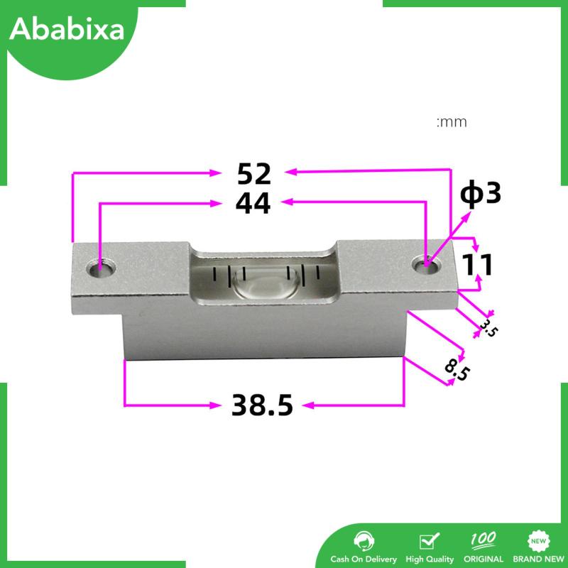 [Ababixa] Thước Dây Ngang Đo Mức Bong Bóng Linh Hoạt Cỡ Nhỏ Có Móc Treo Cho Carpenter