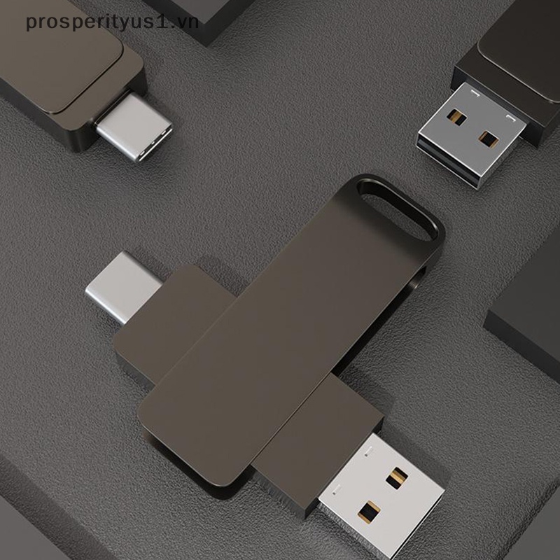 Ổ Đĩa Flash Hai Cổng USB Type c USB2.0 Hiệu Suất Cao Cho Điện Thoại Di Động / Máy Tính