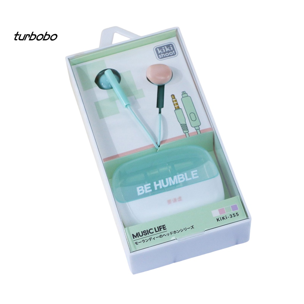 Tai Nghe Nhét Tai Có Dây HD Và Micro Âm Thanh Nổi 3.5mm Kiểu Hoạt Hình Dễ Thương Cho Bé