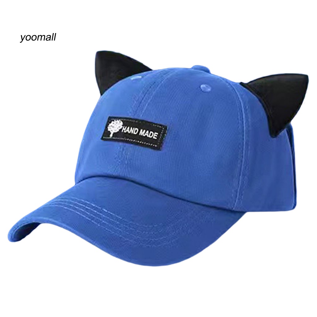 Yo / Phụ Nữ Mũ Phi Công Cá Tính Với Kính Râm Trong Suốt Trang Trí Tai Mèo Có Thể Gập Lại Cho Cosplay