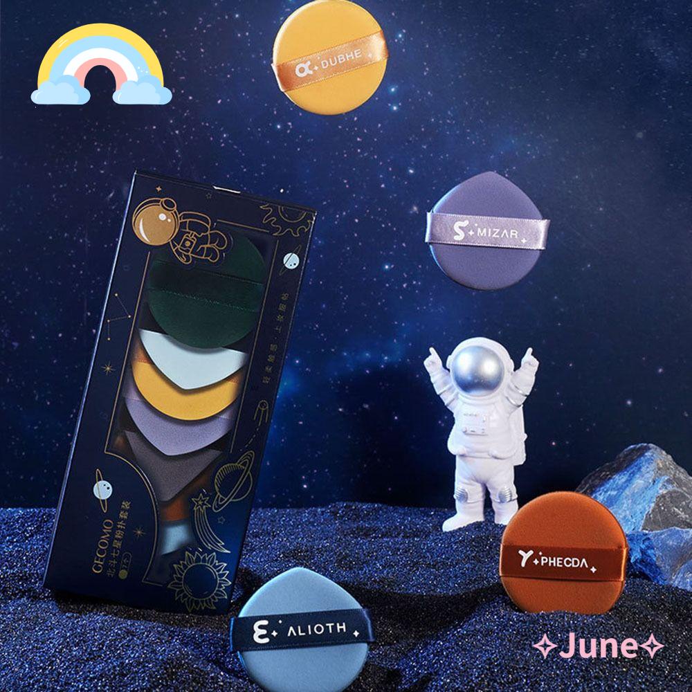 Bộ 7 Mút Trang Điểm Hình Tam Giác Mềm Mại Tiện Dụng