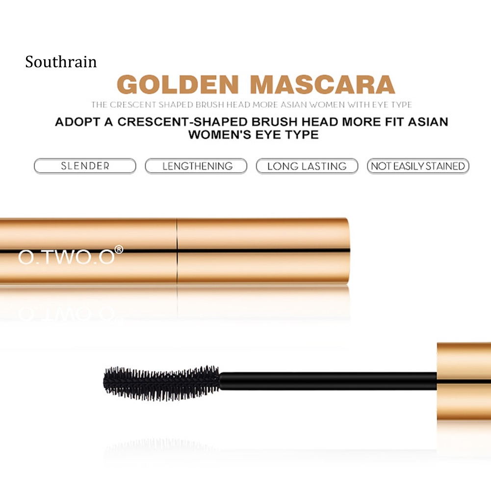 Mascara OTWOO Chống Thấm Nước Và Mồ Hôi Chuốt Dài Dày Và Cong Mi