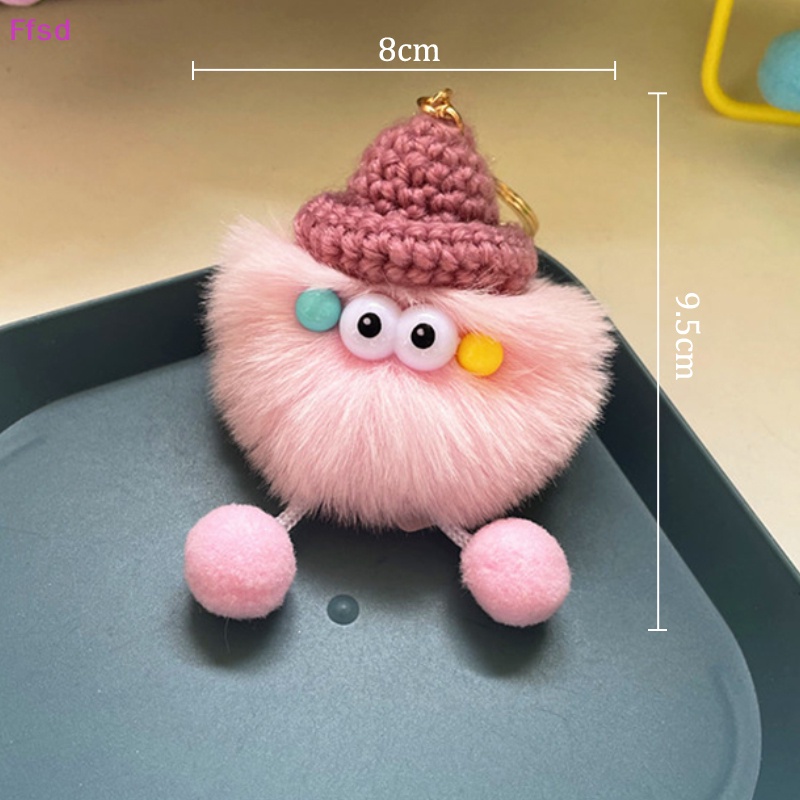 {Ffsd} Móc Khóa Búp Bê Nhồi Bông Nhỏ Dễ Thương Vui Nhộn Trang Trí Túi Xách Đi Học * Bán Chạy