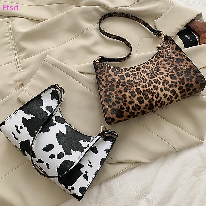 {Ffsd} Túi Xách Da PU In Họa Tiết Ngựa Vằn Thời Trang Đơn Giản Cho Nữ * Giảm Giá Hot