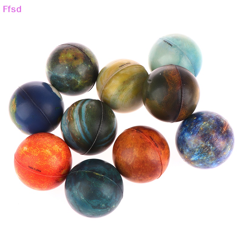 1 Quả Bóng Cao Su Đàn Hồi Hình Hành Tinh Hệ Mặt Trời