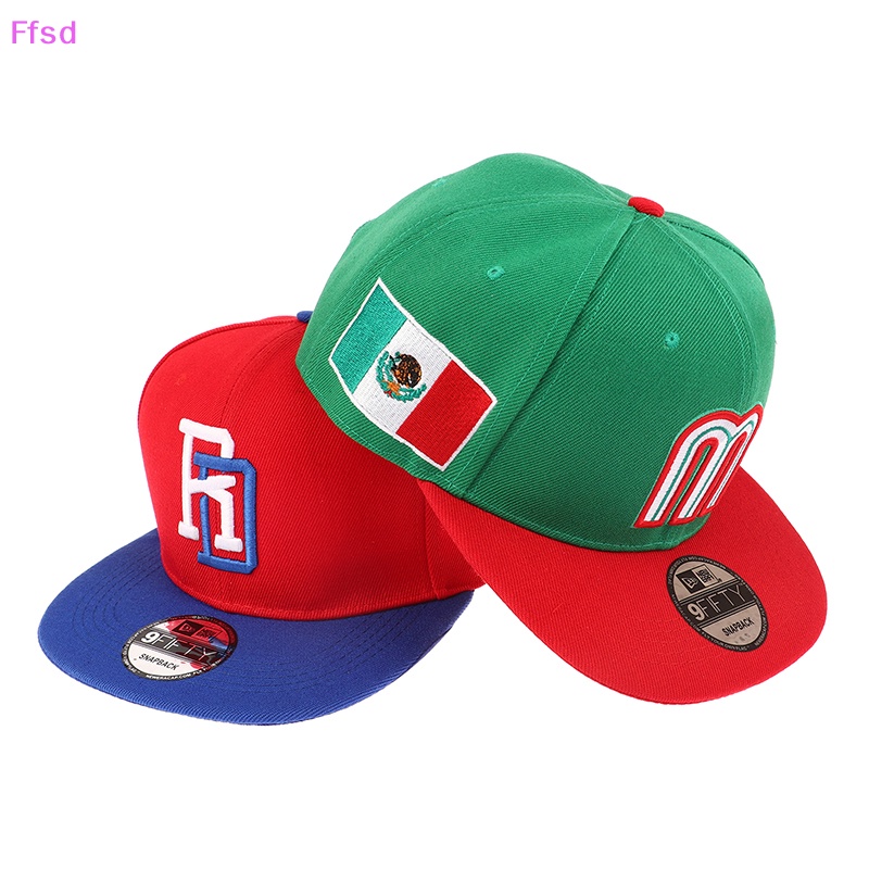 {Ffsd} Mũ Lưỡi Trai Vành Phẳng Bảo Vệ Toàn Diện Màu Đỏ / Đen Phong Cách Hip Hop Cho Nam * Bán Chạy