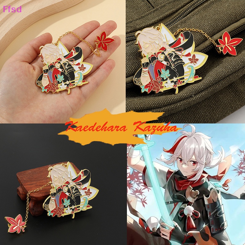 {Ffsd} Huy Hiệu Cài Áo Bằng Kim Loại Hình Game Genshin Hoạt Hình Làm Quà Tặng Trang Sức / Túi Xách Corsage * Bán Chạy
