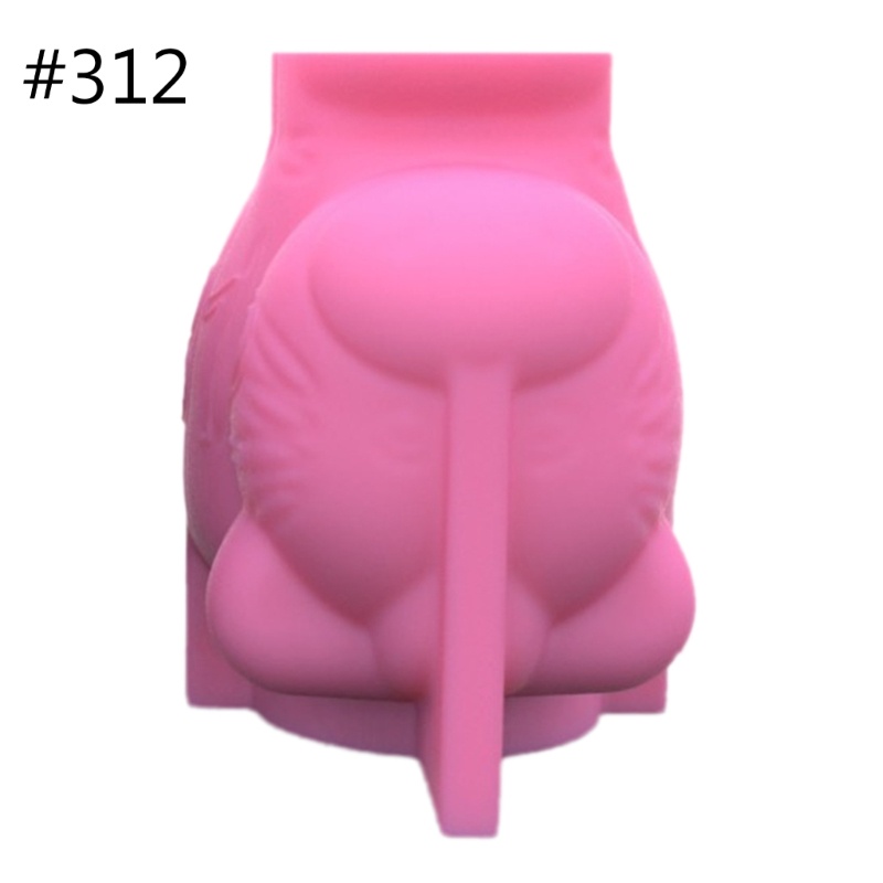 Khuôn Silicone Làm Giá Đỡ Nến / Chậu Cây Hình Động Vật DIY