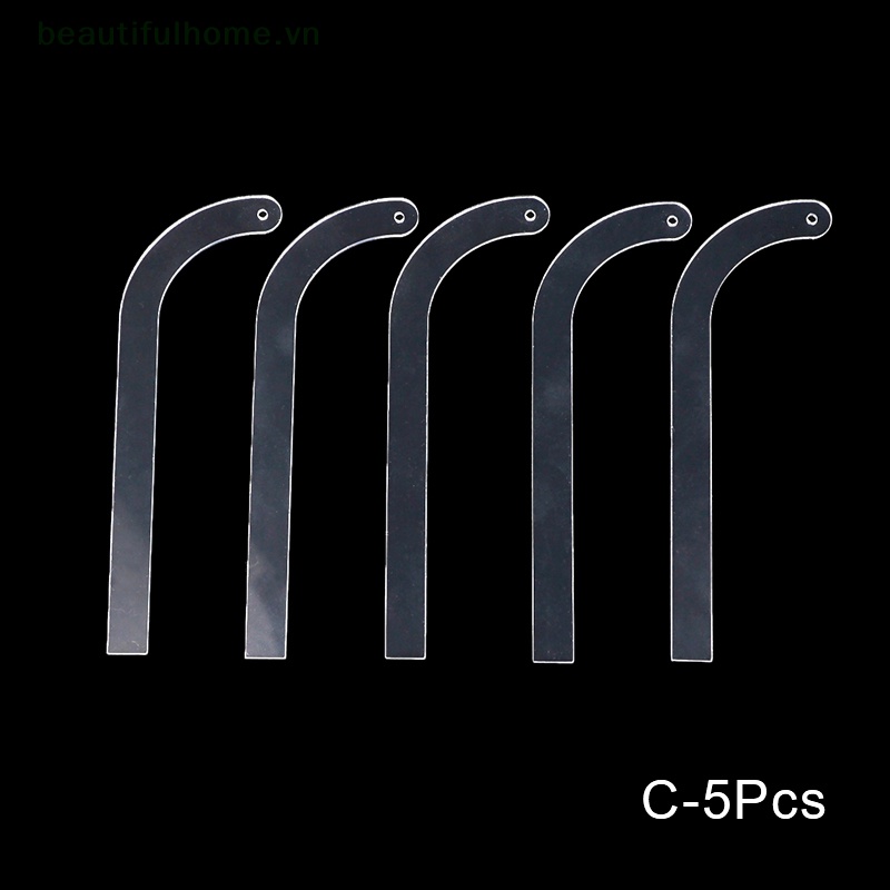 Set 1 / 5 Giá Đỡ Trưng Bày Bông Tai Bằng Acrylic Trong Suốt