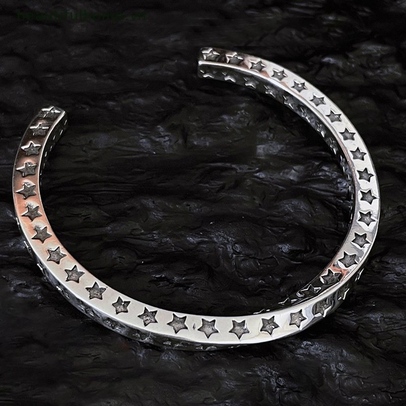 Vòng Tay Mạ Bạc Kiểu Xoắn Phong Cách Mobius Cổ Điển Thời Trang Cho Nam Và Nữ