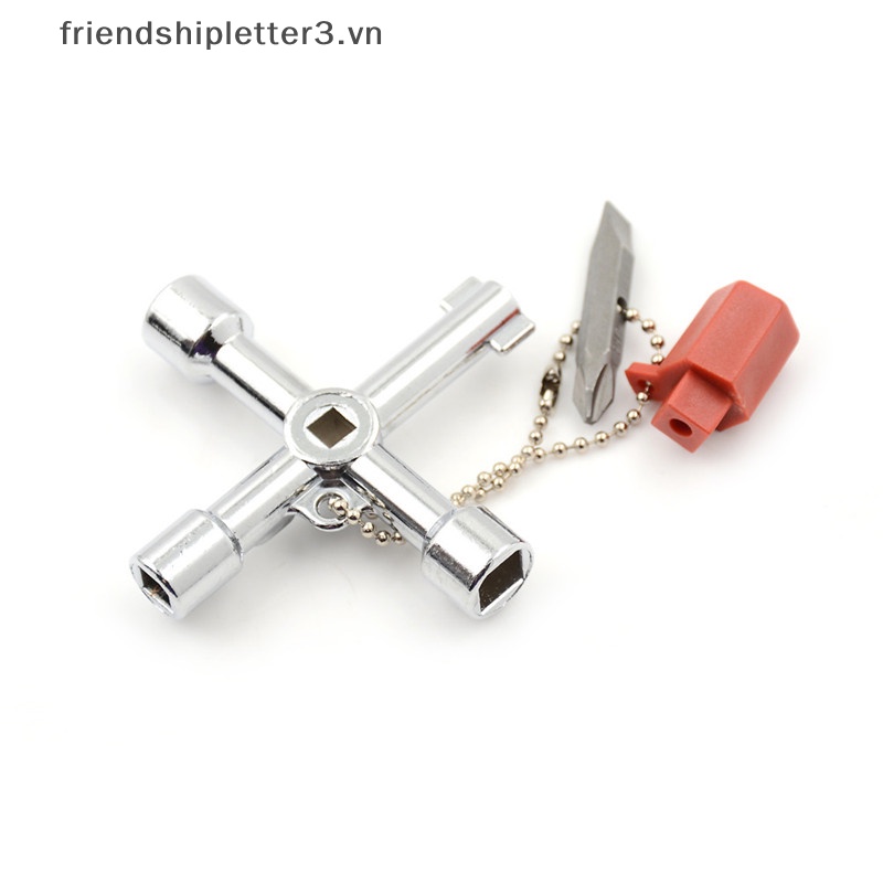 Chìa Khóa Thang Máy / Tủ Điện Hình Tam Giác / Vuông / Chữ Thập 5 Trong 1 Thông Dụng