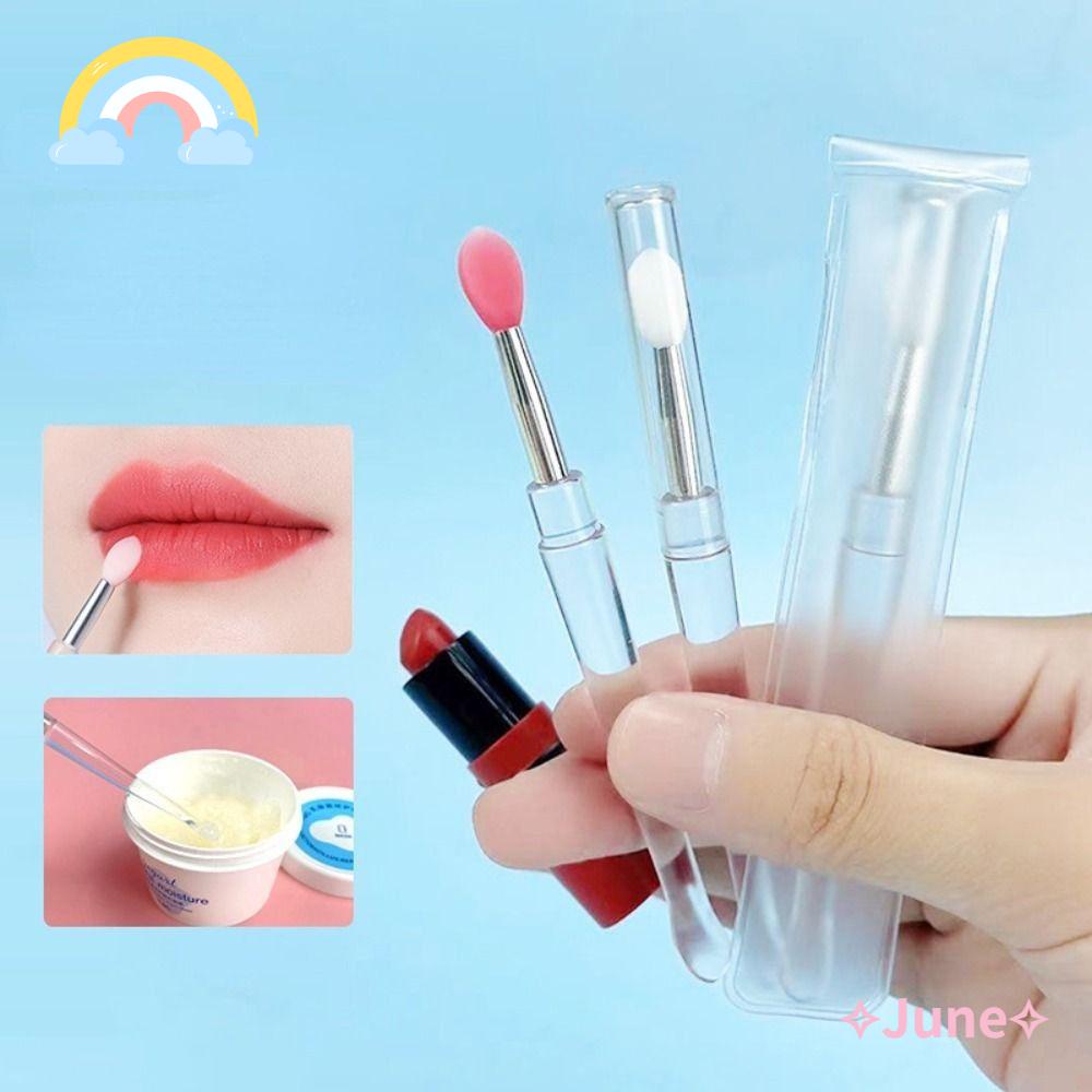 Cọ Trang Điểm Môi Làm Đẹp Chuyên Dụng|Cọ Tô Son Môi Bằng Silicone Chống Nhòe Linh Hoạt