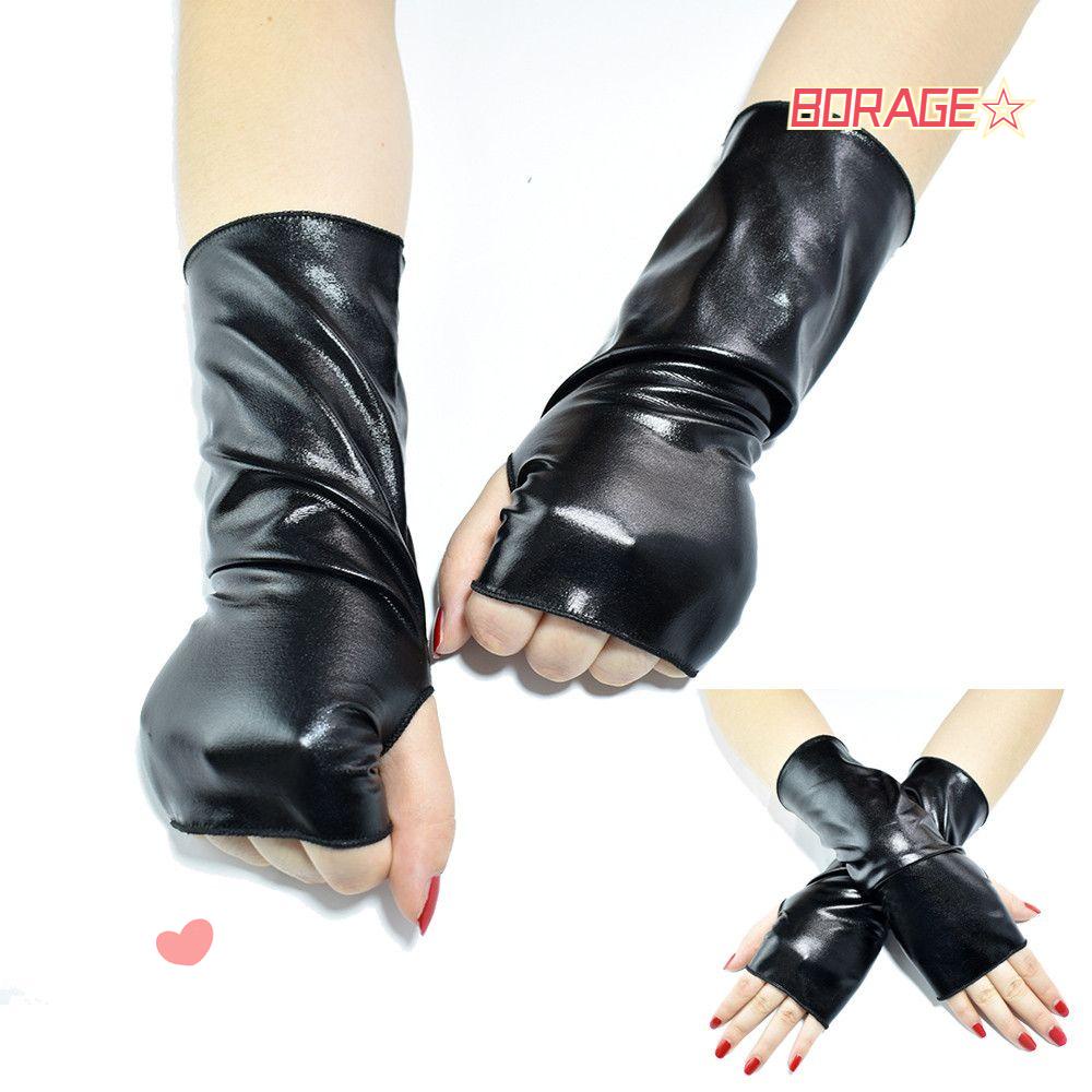 Găng Tay Da Hóa Trang Phong Cách Punk Hip Hop Gothic