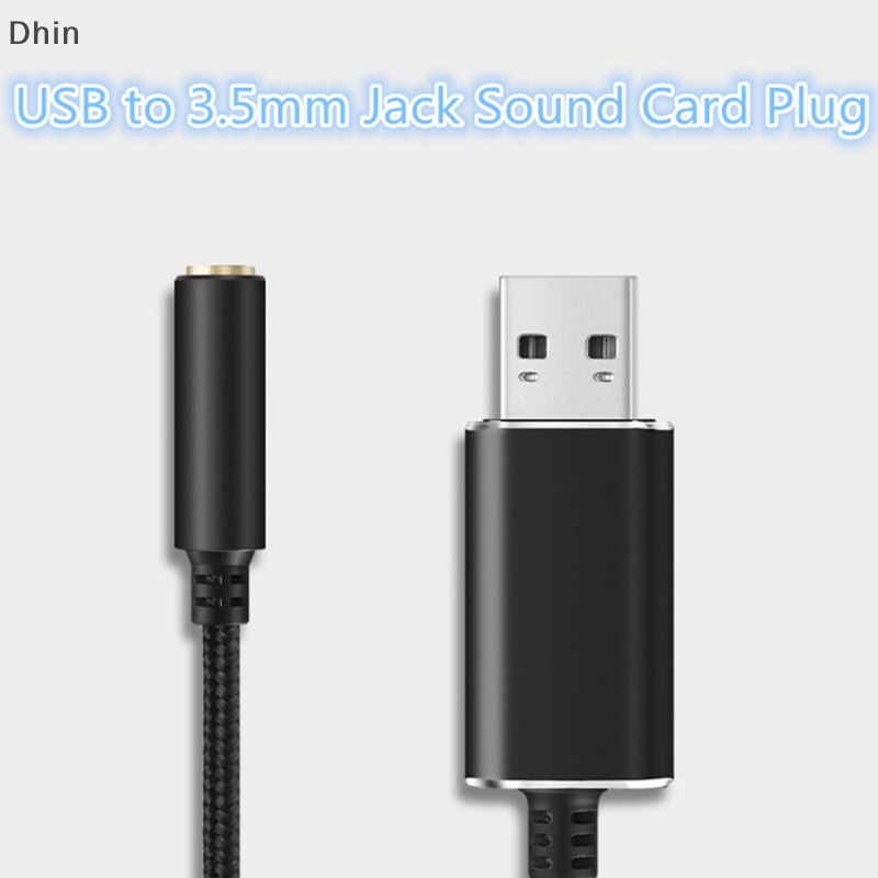 Giắc Cắm Chuyển Đổi USB Sang Cổng Âm Thanh 3.5mm / USB Sang Cổng 3.5mm Chuyên Dụng Cho Máy Tính