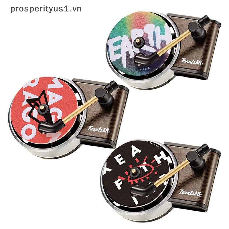 [prosperityus1] Máy Khuếch Tán Hương Thơm Xe Hơi Phong Cách Retro Kẹp [VN]