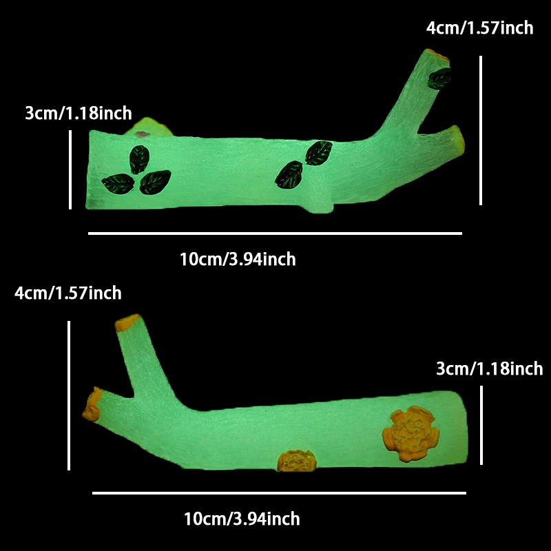 1 [Prosperityus] 1 Đồ Chơi Resin Phát Sáng Trong Bóng Tối Hình Hoạt Họa Mini Diy