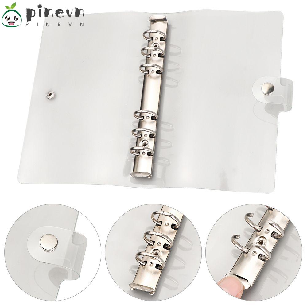 1 Vỏ Bọc Sổ Tay Agenda PVC Trong Suốt Họa Tiết Chiếc Lá