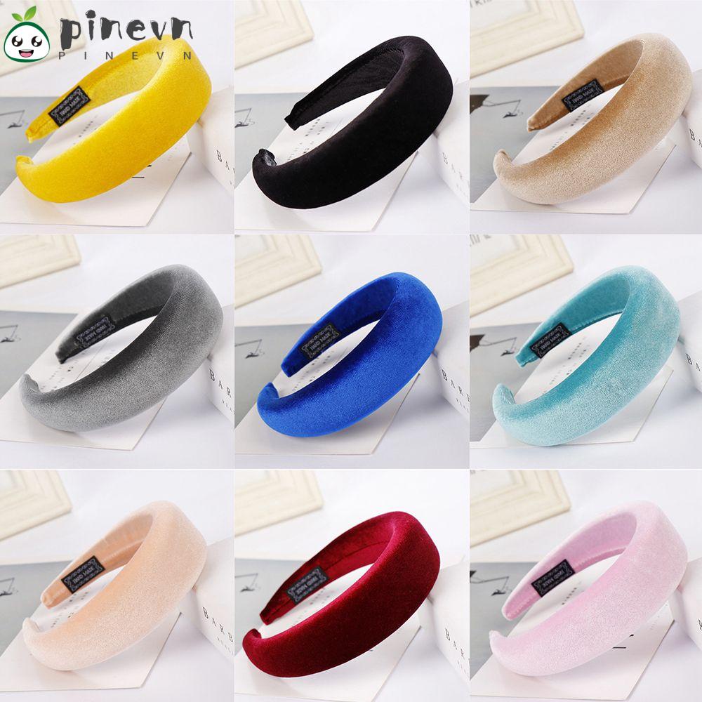 Băng Đô Cài Tóc Dày Dặn Thiết Kế Đơn Giản Ngọt Ngào Cho Nữ