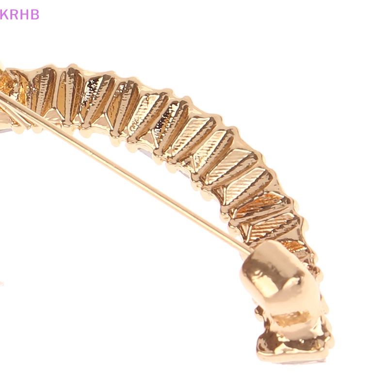 1 Trâm Cài Áo Kim Loại Hình Chữ V Thời Trang Mới