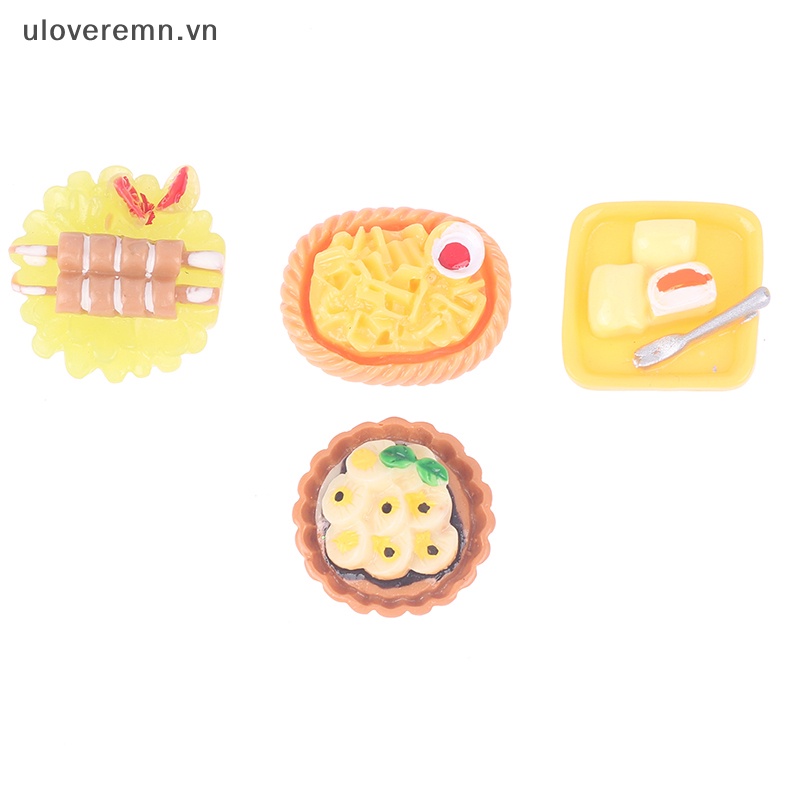Mô Hình Bánh Tráng Miệng Và Thức Ăn Ba Chiều Bằng Chất Liệu Thực Phẩm Ba Chiều Thu Nhỏ