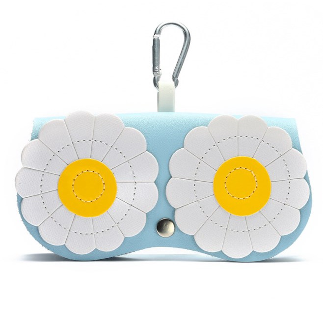 Túi Đựng Mắt Kính Bằng Da PU Họa Tiết Hoạt Hình Dễ Thương Cho Nữ RYVN