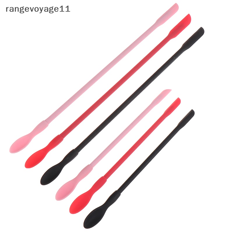 [Rangevoyage] Muỗng Silicon Mỏng Mini Dùng Để Nấu Ăn Trong Nhà Bếp