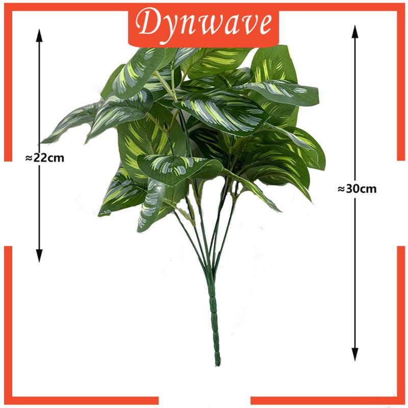 [Dynwave] Bình Hoa Nhiệt Đới Giả Màu Xanh Lá Cây Trang Trí Phòng