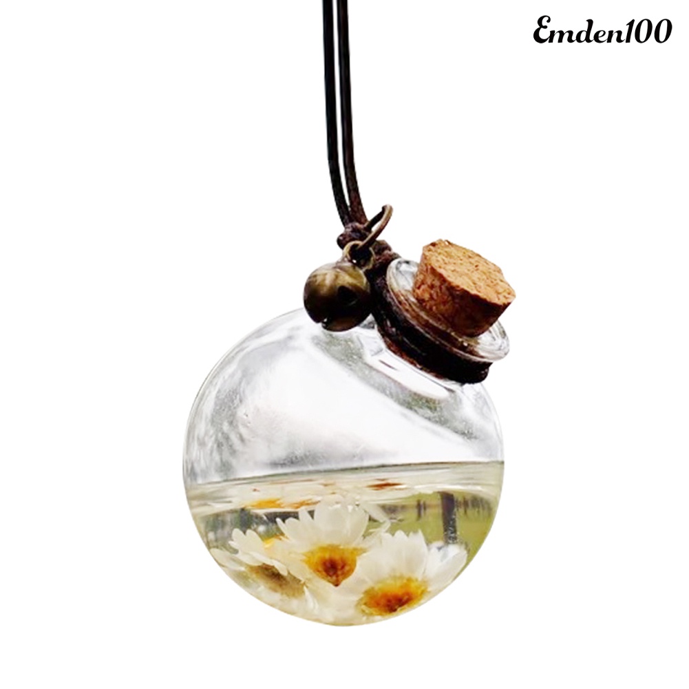 Lọ Rỗng Trong Suốt Đựng Nước Hoa Treo Xe Hơi / Nhà Cửa