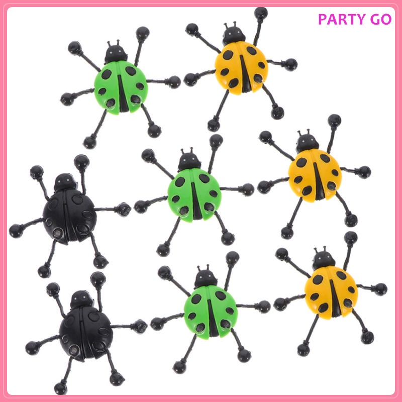 Set 8 Chú Bọ Cánh Cứng Đồ Chơi Cho Bé Màu Sắc