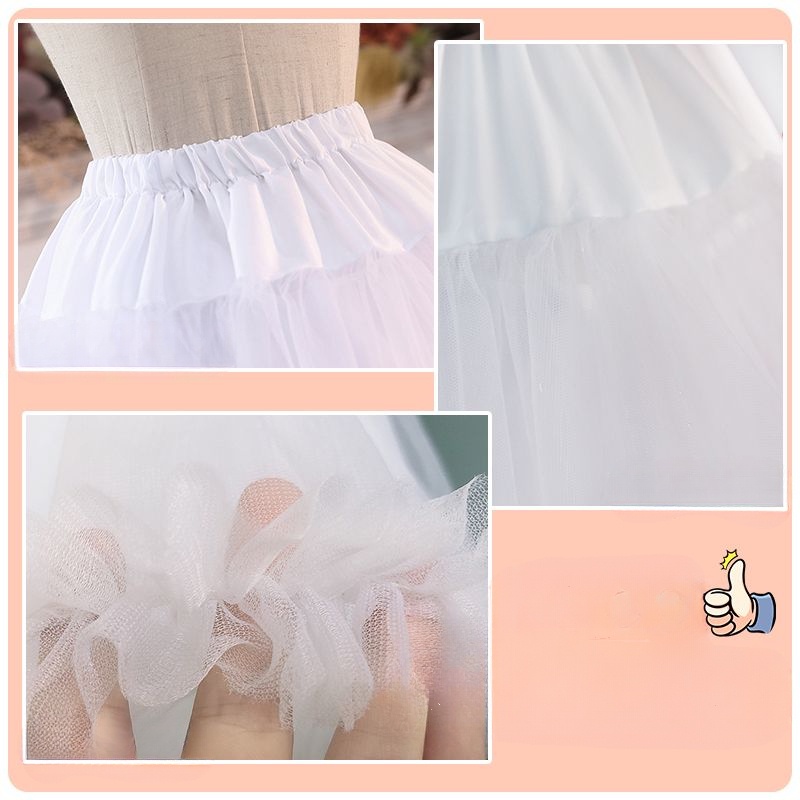 Váy Gạc Mềm Không Xương Hóa Trang Lolita Đám Mây Hỗ Trợ Mặc Hàng Ngày