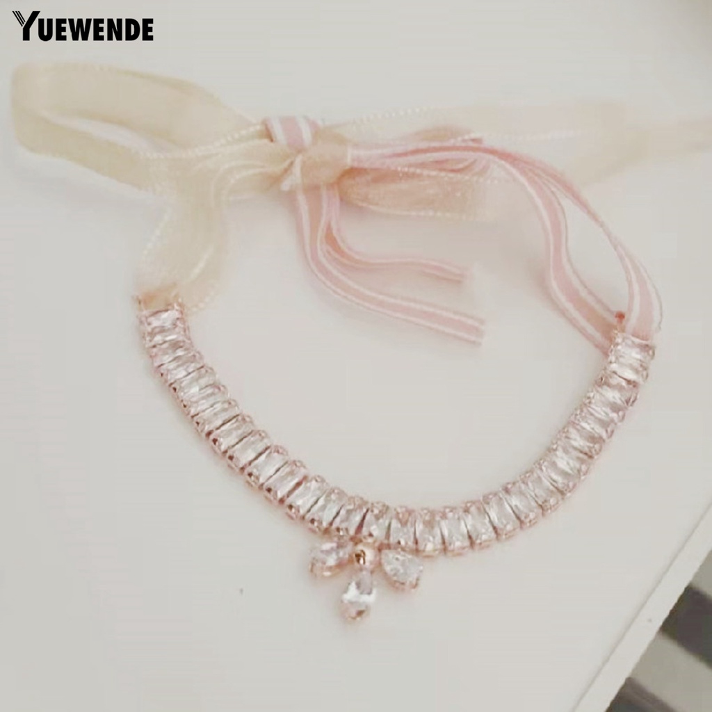 Vòng cổ Siêu Nhẹ Đính Đá Cho Thú Cưng