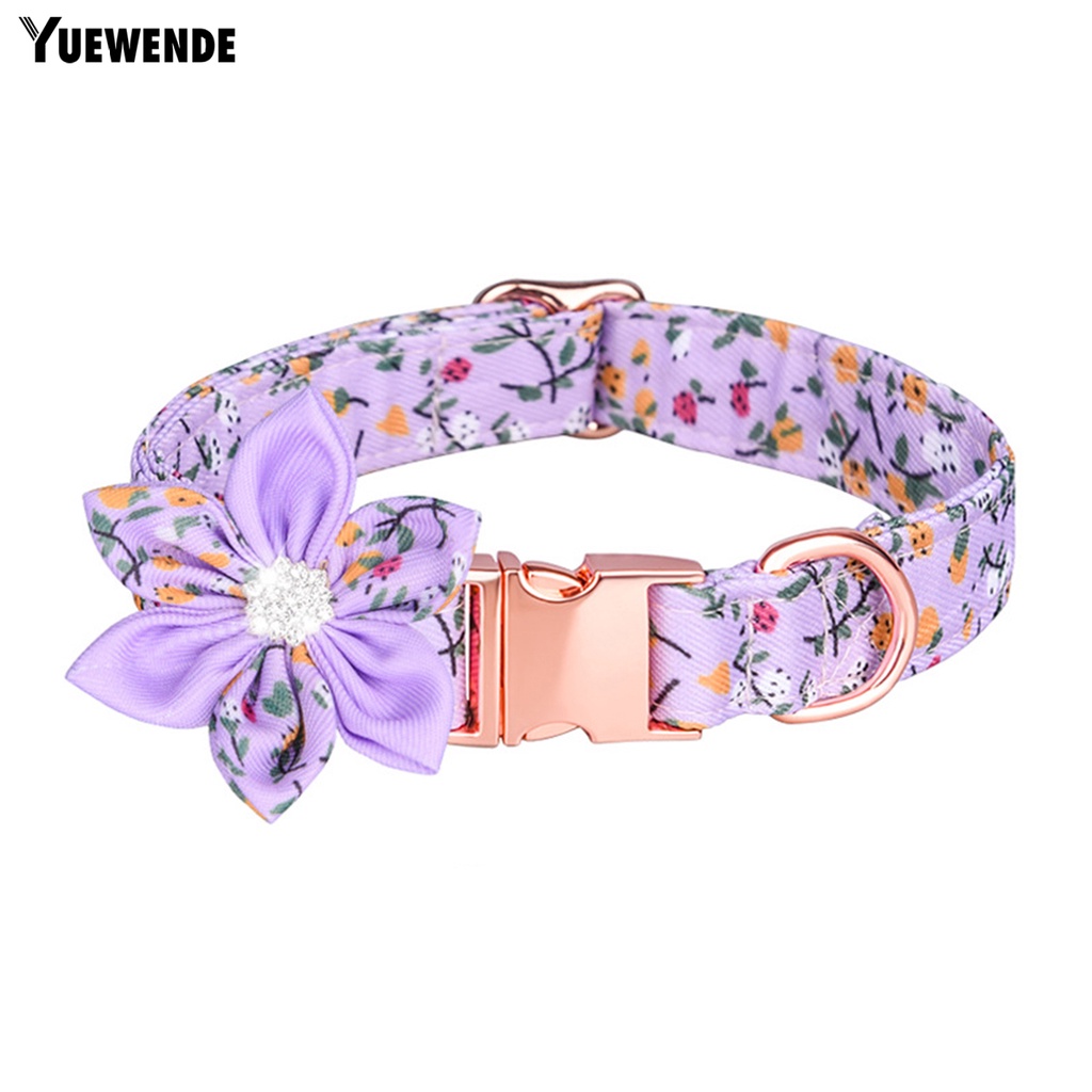 Vòng Cổ Hình Hoa Thời Trang Cho Thú Cưng