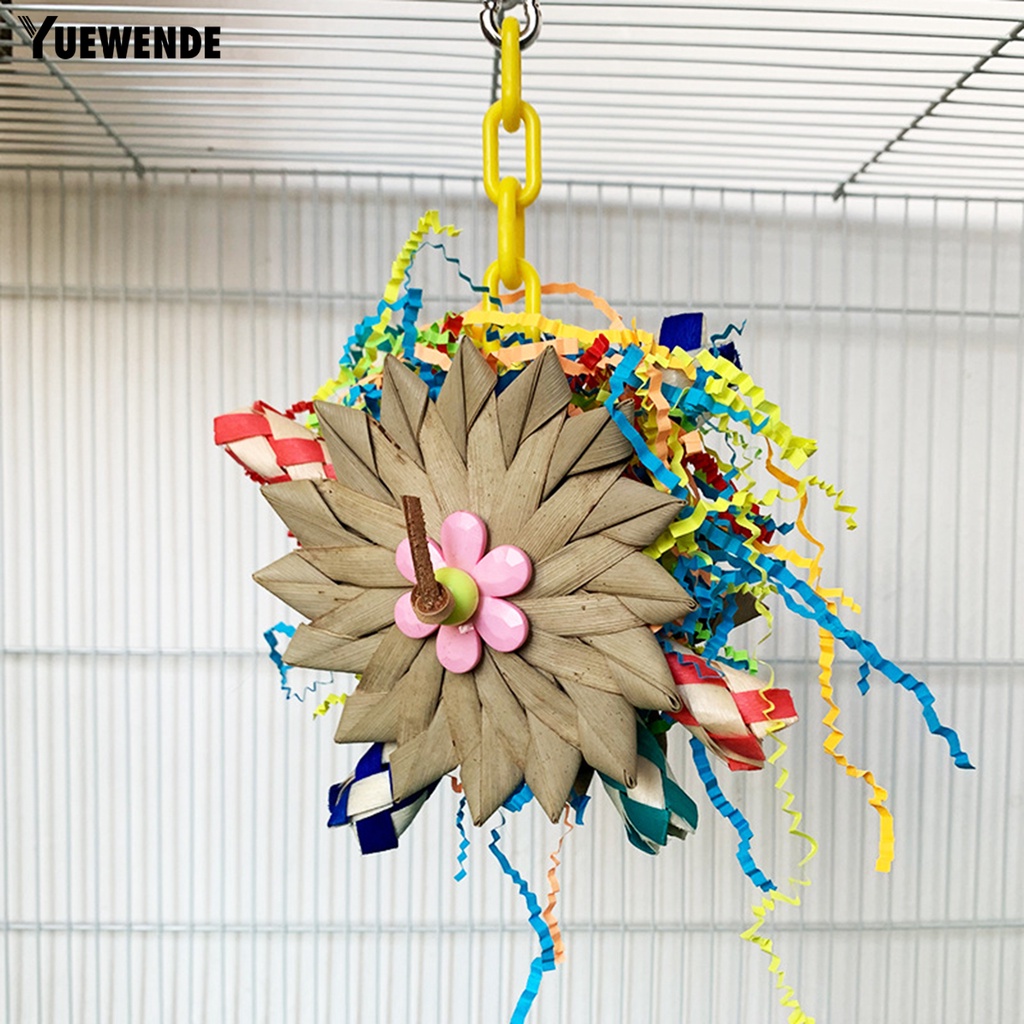 Đồ Chơi Treo Cho Vẹt Cưng Nhai Thỏa Thích Vui Nhộn