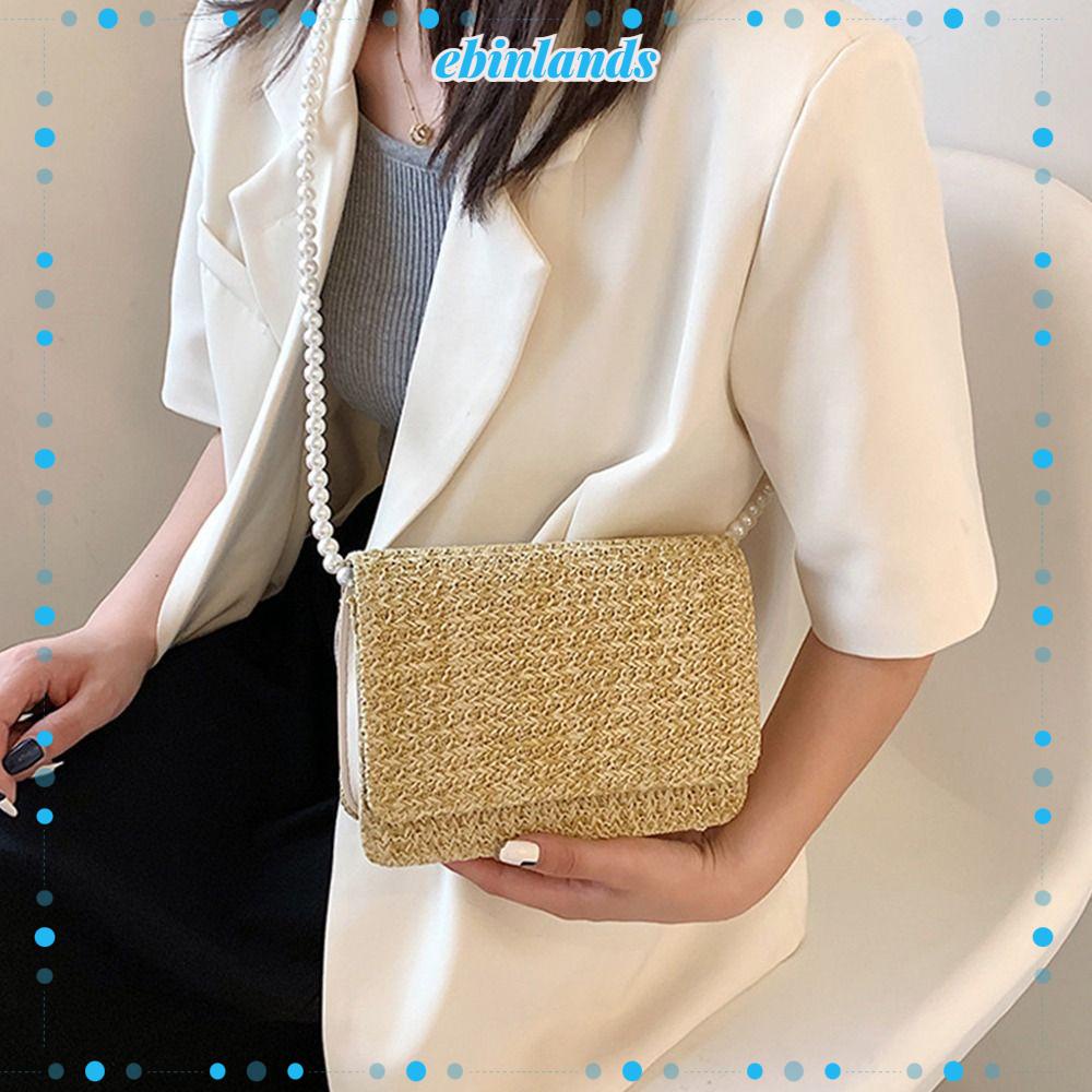 Túi Xách Đan Rơm Màu Sắc Thời Trang Hè Cho Nữ