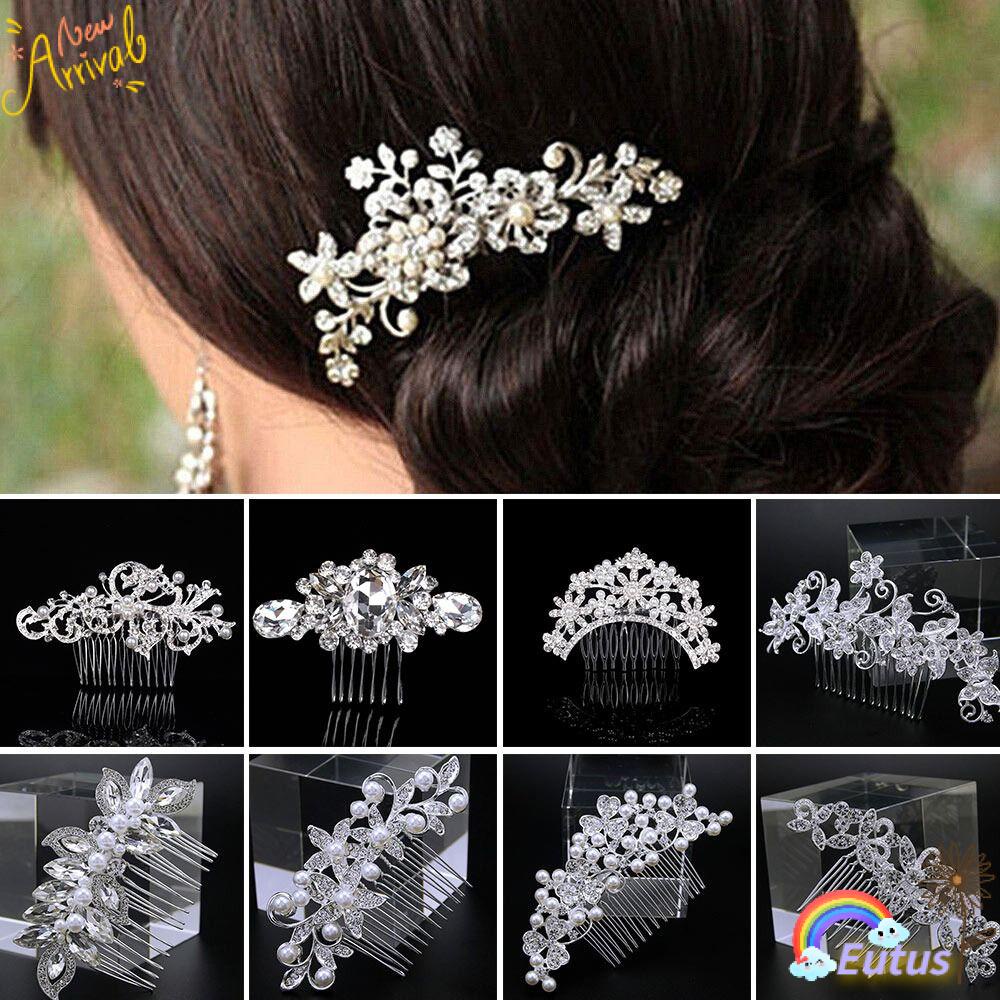 Lược Cài Tóc Thiết Kế Xinh Xắn Thời Trang|Kẹp Tóc Diamante