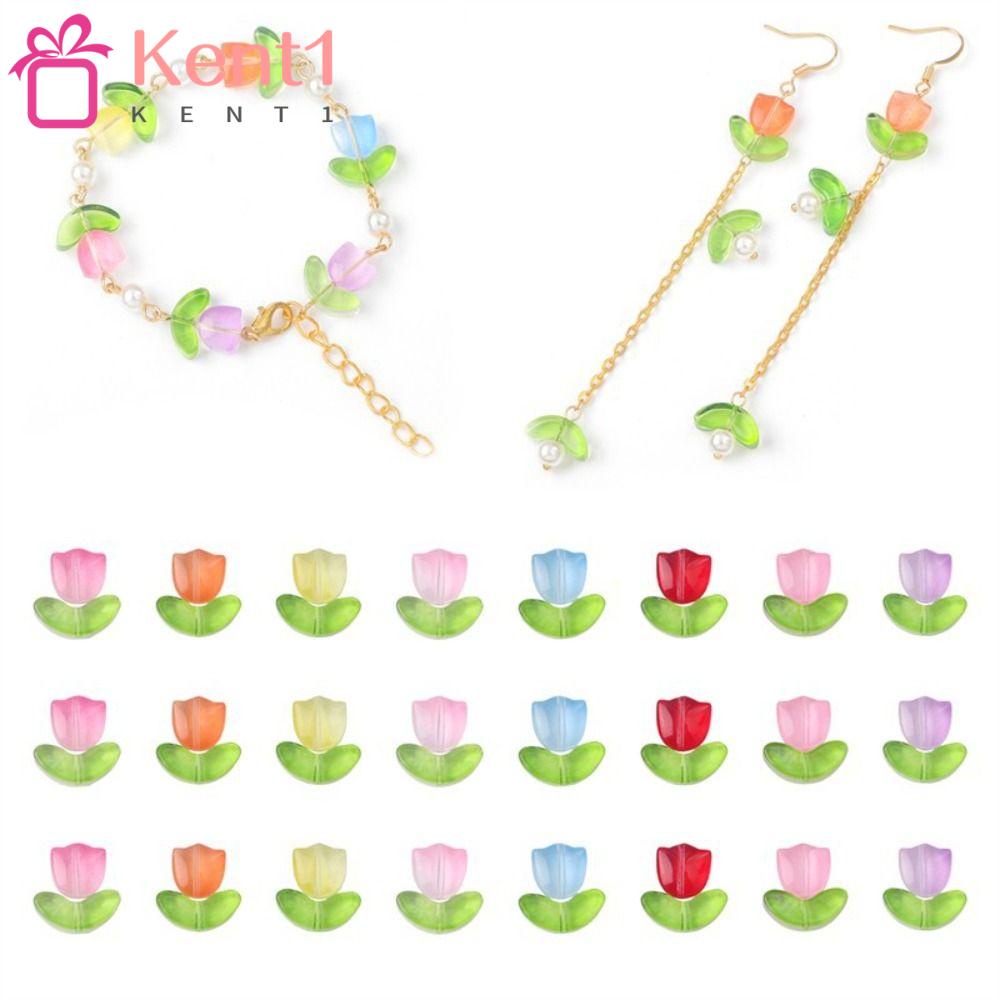 1 320 Hạt Xỏ Lỗ Hình Hoa Tulip Cho Làm Đồ Thủ Công