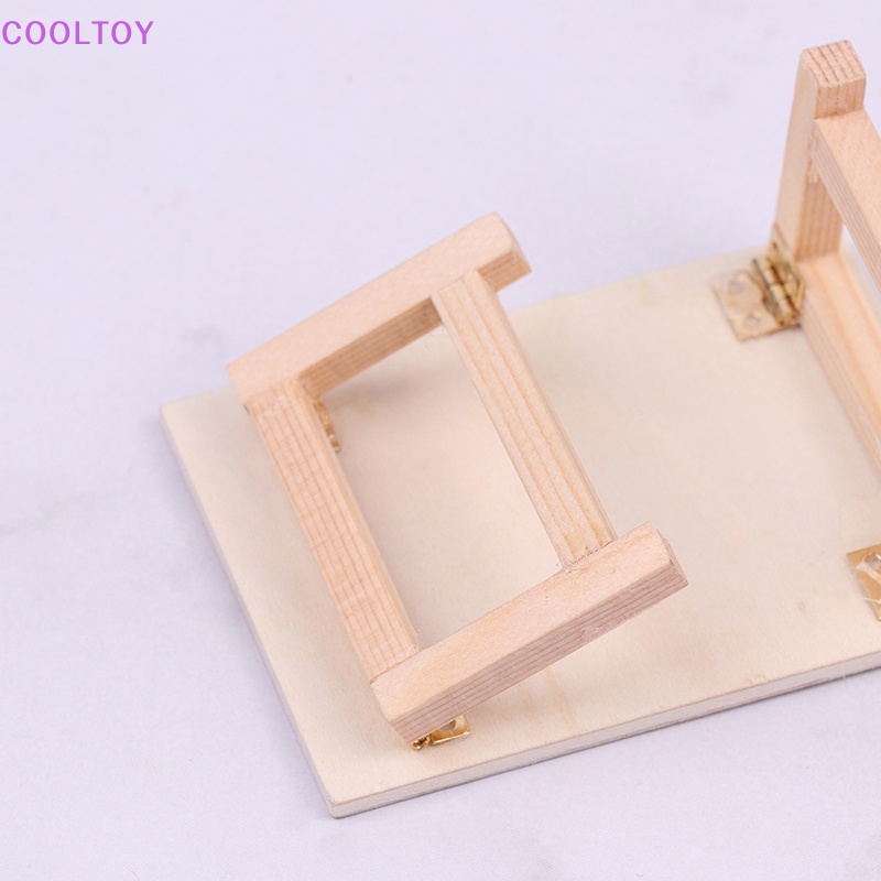 Bàn Gấp Mini Trang Trí Nhà Búp Bê Tỉ Lệ 1 / 12