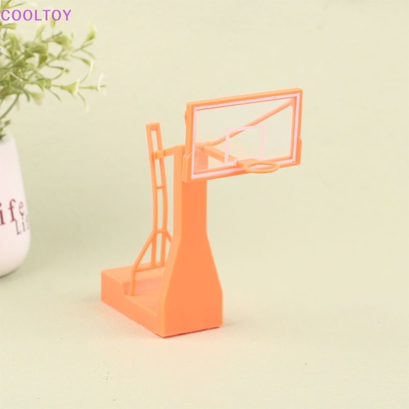 Mô Hình Quả Bóng Rổ Mini Kèm Giá Đỡ Dành Cho Búp Bê