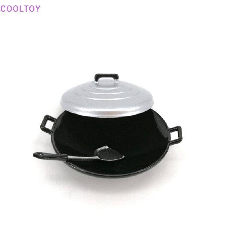 Cooltoy set 3 Mô Hình Nồi Chảo 1: 12 Trang Trí Nhà Búp Bê