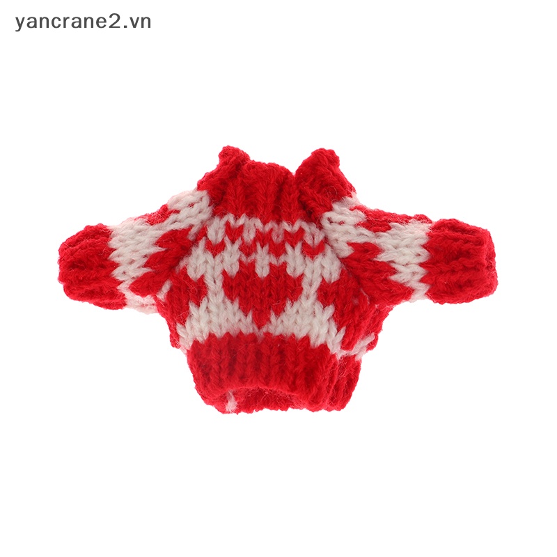 Set Đồ Gồm Quần Short + Áo Sweater + Mũ Tai Thỏ Mini + Tai Thỏ Dành Cho Búp Bê 1 / 12 yancrane2.vn