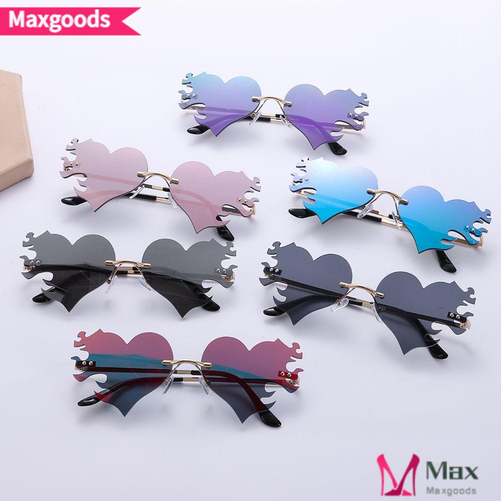 Kính Mát Không Gọng Chống Tia UV400 Thời Trang Dành Cho Nữ