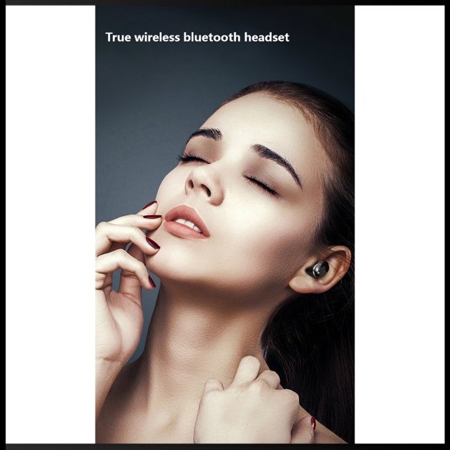 Tai Nghe Nhét Tai Zevaret Tws Bluetooth 5.0 Không Dây Mini Giảm Tiếng Ồn Cảm Ứng Chạm