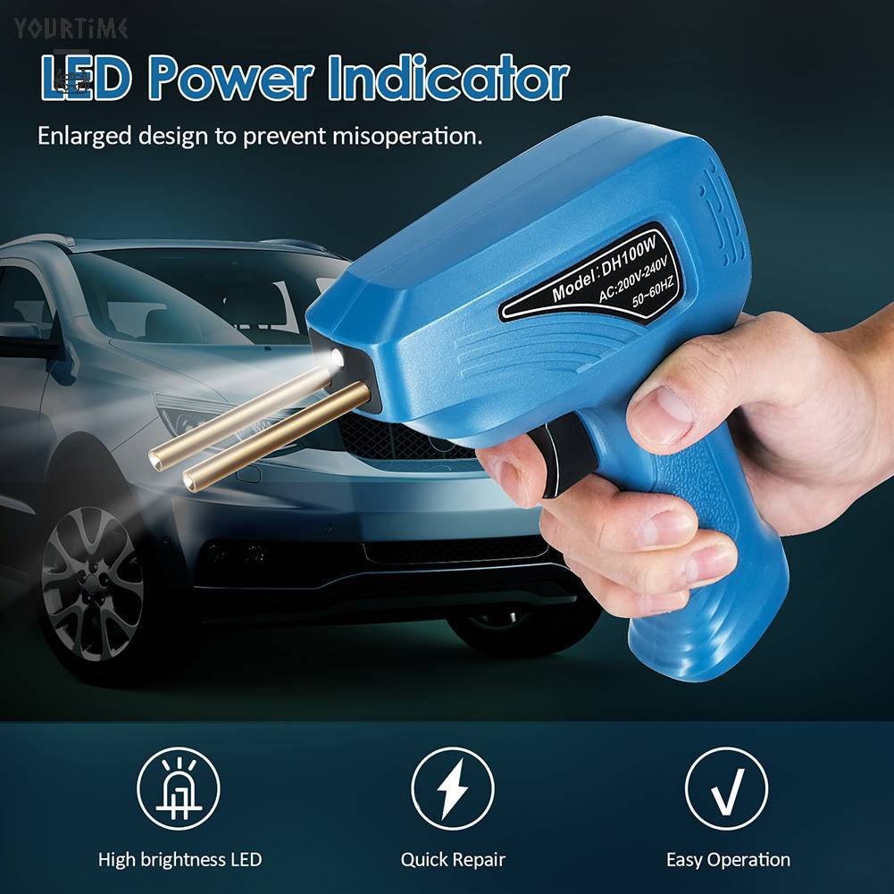 Bộ Dụng Cụ Hàn Nhựa 100W 110 / 220V Sửa Chữa Xe Hơi