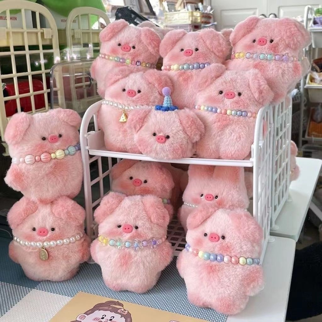 Móc Khóa Hình Heo Nhồi Bông Đáng Yêu