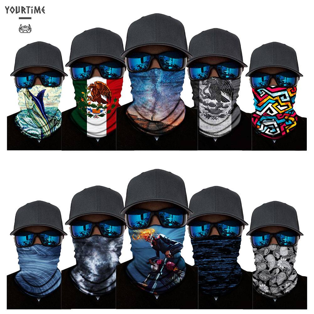 Set 10 Khẩu Trang Chống Bụi Đa Năng Tiện Dụng Khi Đi Câu Cá / Leo Núi